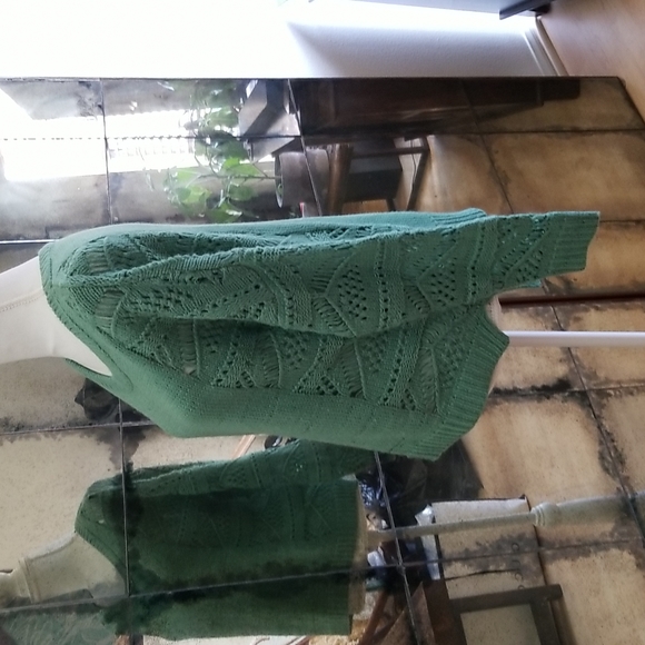 Hanger 221 Green Knited Oversized Sweater - Picture 5 of 9